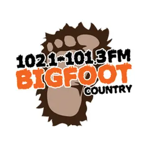 WIFT Bigfoot Country 102.1 - 101.3 ラジオ